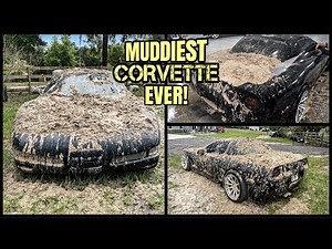 Deep Cleaning The Muddiest C5 Corvette EVER! | Insane Satisfying Disaster Detail Transformation!