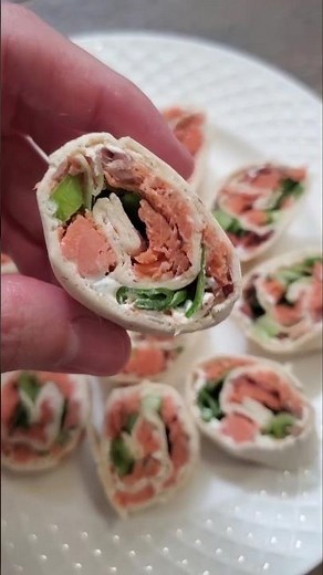 Smoked Salmon Roll Ups | Easy Appetizer Idea
