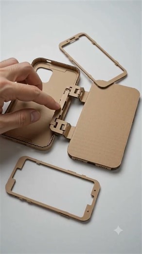 I Made Google's New Foldable Phone From Cardboard 🤯#shorts#viral#Pixel11ProFold#GooglePixel#Google
