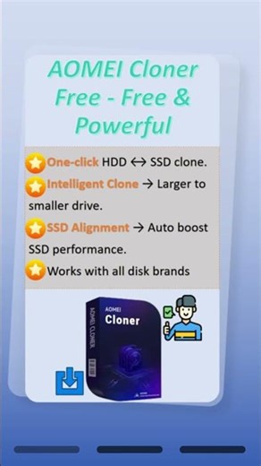 Best free disk cloning software for Windows 10 of this year #windows10 #diskcloning #aomeicloner