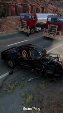 Realistic Survival Chance Crashes | BeamNG.drive #beamngdrive #beamng #shorts