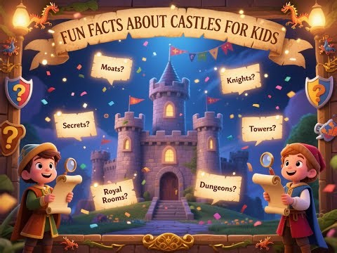 Fun Facts About Castles For Kids | Learn How Castles Worked & Who Lived In Them