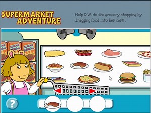 Arthur Supermarket Adventure Cartoon Animation PBS Kids Game Play Walkthrough