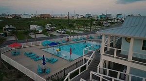 Stay awhile, explore Galveston with $689 monthly RV rates! Hot Tub | Heated Pool & Lazy River | Pet Friendly | Pickleball | Galveston Island KOA Holiday