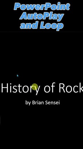 PowerPoint - Auto Playback and Loop #shorts