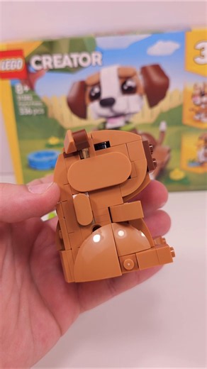 LEGO Creator Capybara MOC (31382)[180 pcs] Alternate Build for Playful Puppy Dog #shorts TBBL