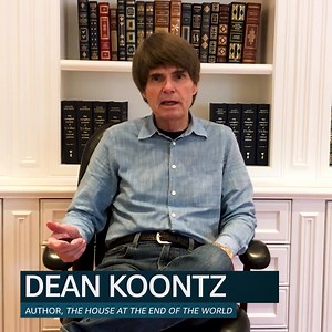 8.9K views · 852 reactions | Q: It’s publication day for THE HOUSE AT THE END OF THE WORLD. How are you celebrating? A: Rockin’ the night away with celebrities at Elvis’s estate on the dark side of the moon. | Dean Koontz | Facebook