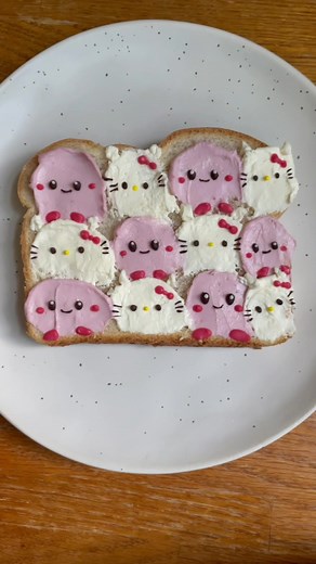 Hello Kitty/Kirby Cream Cheese Bread Recipe