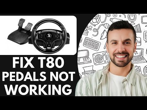 NEW! How to Fix Thrustmaster T80 Pedals Not Working - 2025 (Very Easy)