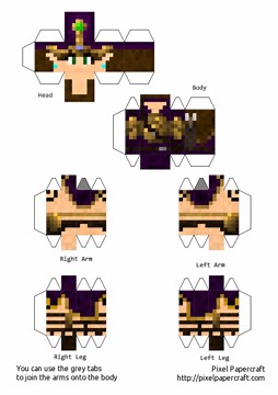 Make your own real-life Minecraft world with Pixel Papercraft