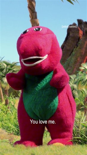 Thawed out and bitter The #RobotChicken series is streaming on HBO Max across Europe. #adultswimeurope #adultswim #barney #dinosaurs