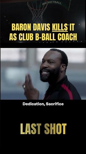 Baron Davis Brings the Heat in Last Shot | Movie Clip 🔥 #shorts