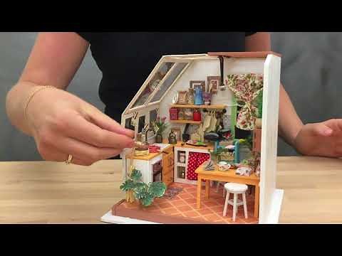 DIY Miniature Room kit - kitchen