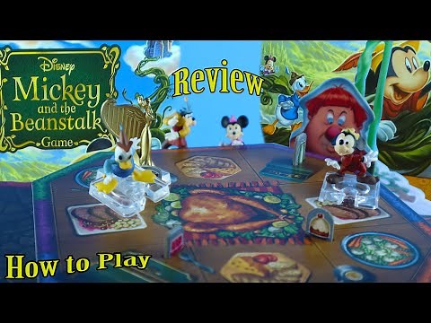 Disney Mickey and the Beanstalk Board Game Review & How to Play