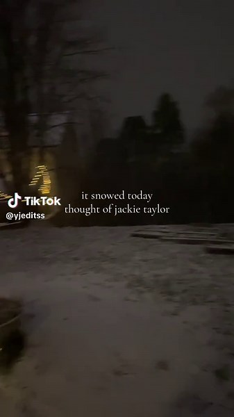 Reflecting on Jackie Taylor in Snowy Moments