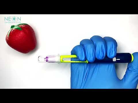 How to use Neon Verifine Safety Pen Needle's Demo Video (Brand New Video)