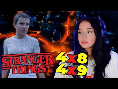THIS FINALE IS STRESSING ME OUT! Stranger Things 4x8 4X9 First Time Watching | REACTION