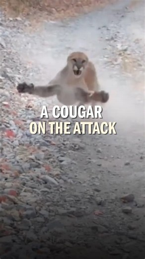 This Cougar Came Straight at Him