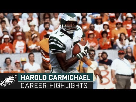 Harold Carmichael's Ultimate Hall of Fame Career Highlights | Philadelphia Eagles