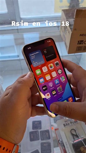 Rsim en ios 18 iPhone 13