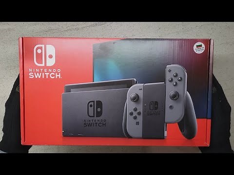 Nintendo Switch V2 unboxing