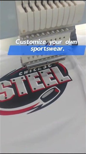 Factory of Tonton: How to Make Machine Embroidery Designs on Clothes at Scale #sportswearfactory