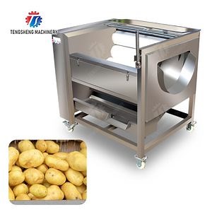 [Hot Item] Commercial Food Processor Vegetable Potato Processing Peeler Washing Peeling Cleaning Machine
