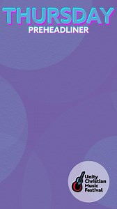 6.3K views · 97 reactions | Check out who is playing second to close on Thursday, Friday and Saturday at Unity! We're so excited 朗 Our preheadliners and headliners have all been booked and announced -- now time to finish the rest of our lineup! | Unity Christian Music Festival | Facebook