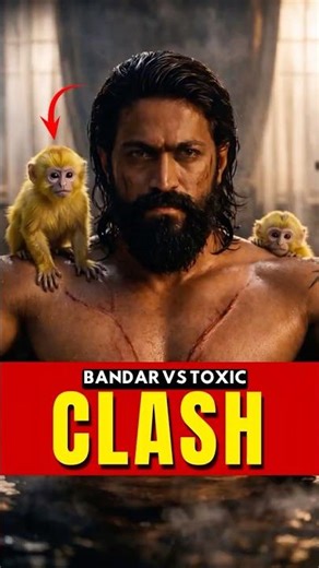 TOXIC vs BANDAR: BIG Box Office Clash on June 4! #shorts #toxic #bandar #movieupdate