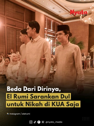 Maia Estianty mengungkap fakta menarik di balik persiapan pernikahan putranya, El Rumi, dengan Syifa Hadju. Maia menyebut seluruh rangkaian acara diurus langsung oleh El dan Syifa tanpa banyak campur tangan orang tua. Mulai dari detail kecil hingga rapat menjelang hari pelaksanaan. Dia mengaku bangga melihat kemandirian keduanya dan berseloroh bahwa dirinya hanya duduk manis sambil menerima hasil jadi serta invoice acara. Melihat El yang begitu sibuk, Maia bahkan bercanda dengan bertanya apakah 