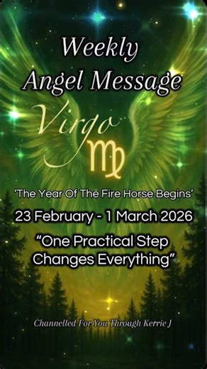 Virgo Weekly Angel Zodiac Message #virgo #zodiac #horoscope #spiritualguidance #oracle