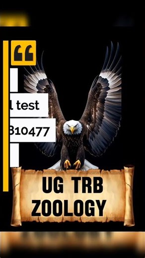 UG TRB ZOOLOGY TEST BATCH STARTED
