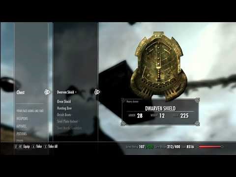 How to get the hidden chest in Whiterun + Super easy way to get under the map