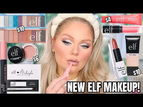 *VIRAL* NEW ELF MAKEUP TESTED 🤩 FULL FACE FIRST IMPRESSIONS MAKEUP TUTORIAL | Kelly Strack