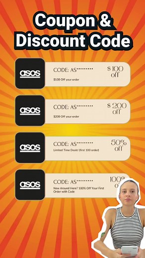 Latest ASOS promo codes and promotions #asos #coupon #couponcode #couponing