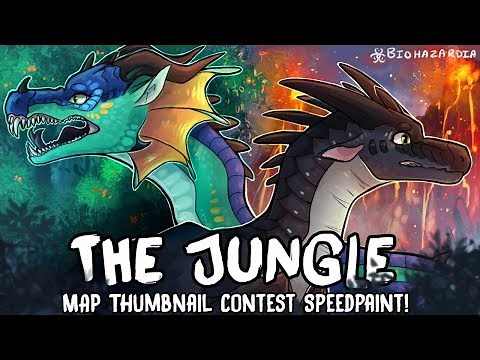 Wings of Fire - The Jungle - Thumbnail Contest Entry and Speedpaint