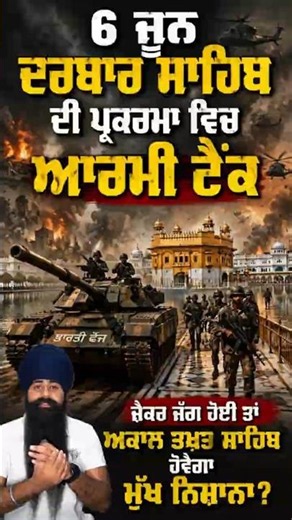 6 ਜੂਨ ਦਰਬਾਰ ਸਾਹਿਬ ਦੀ ਪ੍ਰਕਰਮਾ ਵਿਚ ਟੈਂਕ Sarkari Bande Podcast #amritsar #akaltakthsahib #6june1984