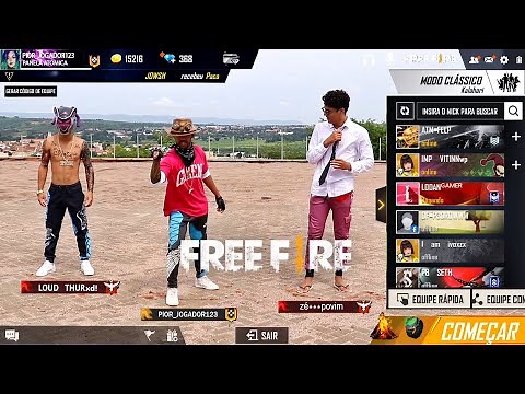 FREE FIRE BATTLEGROUNDS NA VIDA REAL 10