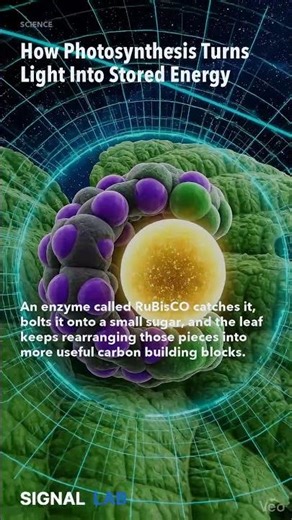 How Photosynthesis Turns Light Into Stored Energy