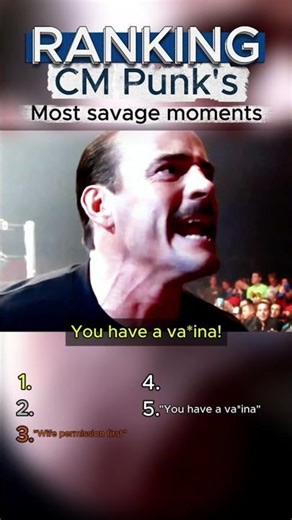 CM Punk Going FULL SAVAGE on Everyone! 😱 #shorts