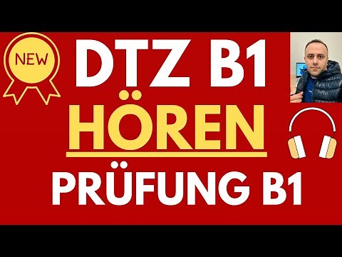 TELC B1 Listening - DTZ GUEST B1 LISTENING - B1 Listening Comprehension Test with Solutions NEW