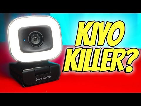 Jelly Comb 60FPS 1080p Webcam With Ring Light W15 Review