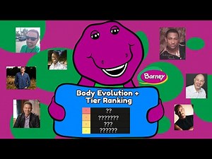 Body Evolution + Tier Ranking of BARNEY THE DINOSAUR Nearly 40 Years (1988-2025) Explained