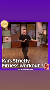 202K views · 2.3K reactions | 睊 Here’s this week’s Strictly Fitness workout with Kai. Give it a go now or save it for later! Watch Morning Live Monday through to Friday from 9:30am, for more routines with Kai. You can do all of the moves from this week in full, and how to do them sat down, on BBC iPlayer. Remember to watch Strictly Come Dancing tomorrow at 7pm!#Fit #fitness #StrictlyFitness #gym #dance #workout #Strictly | BBC Morning Live | Facebook