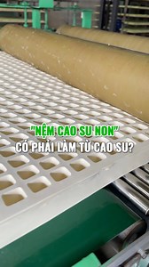 Cao su non liệu có phải làm bằng cao su #nemvietnhat #nemcaosunon | Nệm Việt Nhật