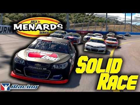 Solid and Uneventful Race | iRacing ARCA Menards Series at Phoenix Raceway