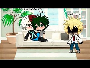 Todoroki x deku x bakugou.. Glmm