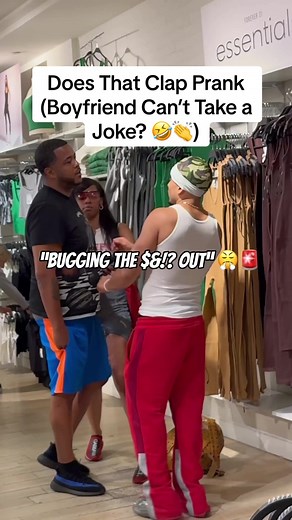 Hilarious Clap Prank: Boyfriend Can't Take a Joke! 🤣👏