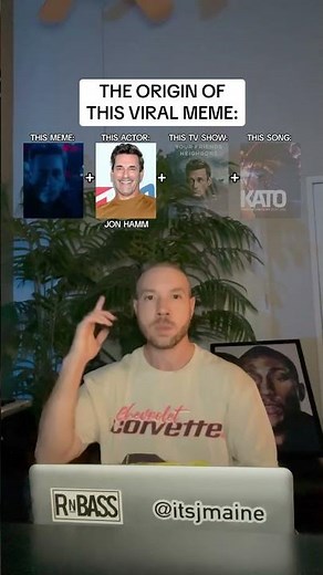 The Origin Of This Viral Meme: “Turn The Lights Off” Jonn Hamm Kato Meme #shorts #meme #memes