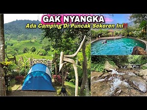 GAK NYANGKA‼️Nemu Camping Ground Di Puncak Bogor Sekeren Ini | Pinus Ecopark